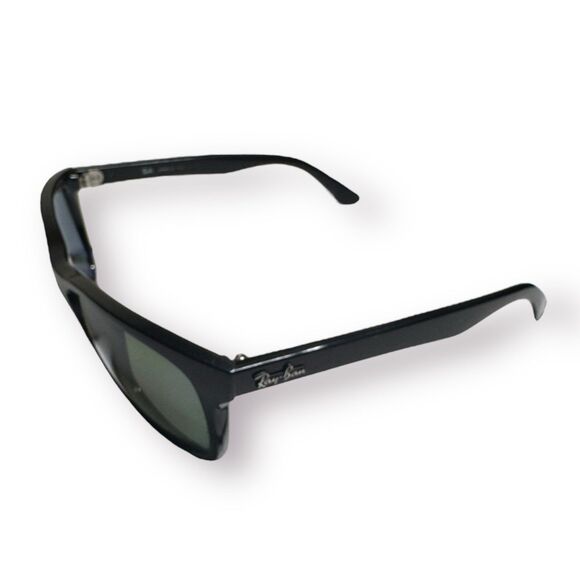 Ray-Ban RB4184‎ Wayfarer Black Polarized G-15 Grey/Green Sunglass 601/9A - Picture 3 of 12